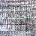 Tissu de fantaisie en polyester en tweed pour manteau